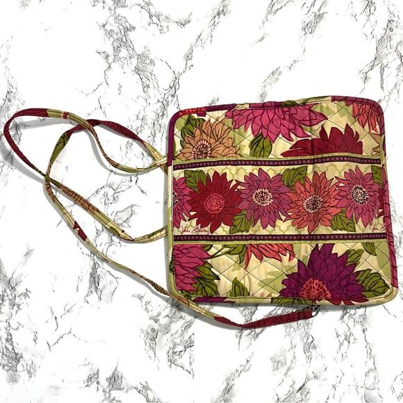 Hello Dahlia Sleek WALLET Strap CLUTCH SHOULDER Crossbody Purse Trifold - Picture 2 of 6